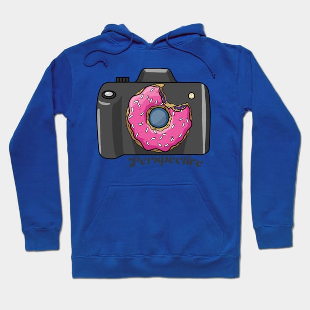 Donut Camera Hoodie by GrumpyDonut